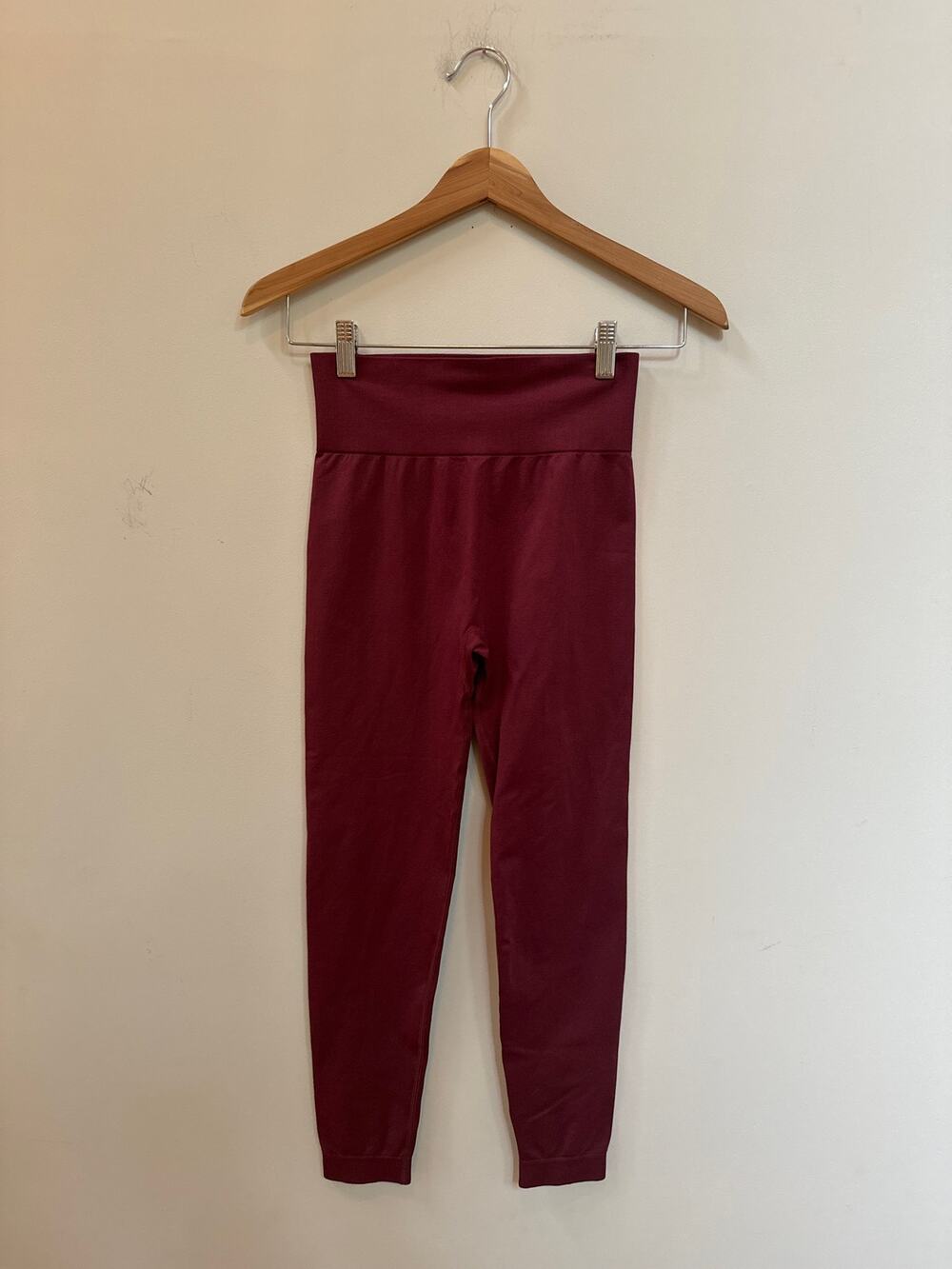 Knix Leggings Maroon Burgundy Size Medium